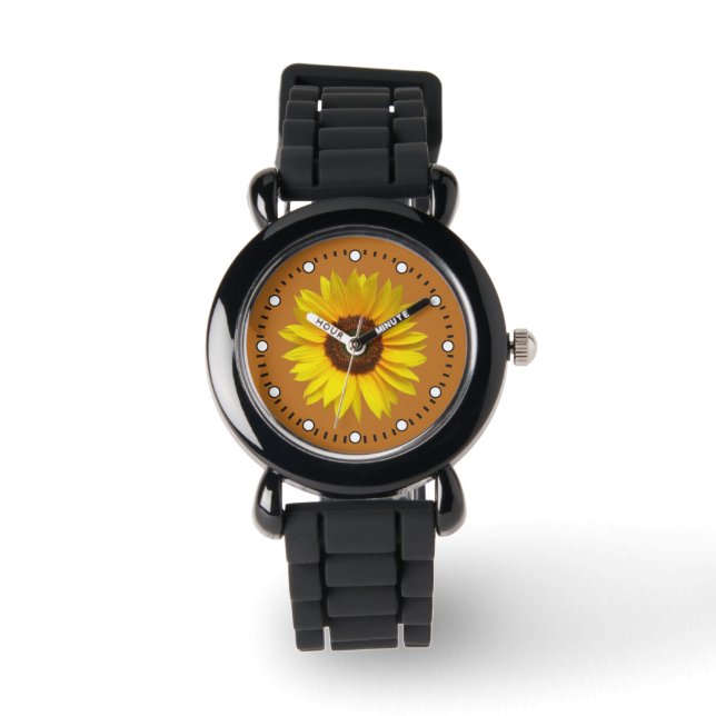 Sunflower Wrist Watch (Front)