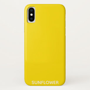 Sunflower Yellow Colour Name Case-Mate iPhone Case