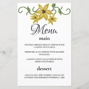 Sunflower Yellow Floral Botanical Hand drawn Oil 