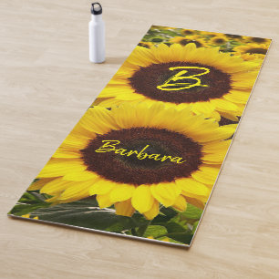 Sunflower Yoga Mat
