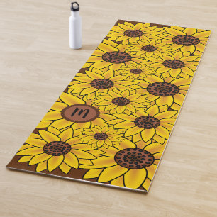 Sunflower Yoga Mat