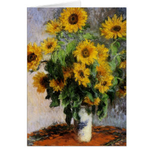 Sunflowers, 1881 by Monet.