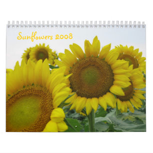 Sunflowers 2008 calendar