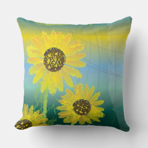Sunflowers! accent pillow