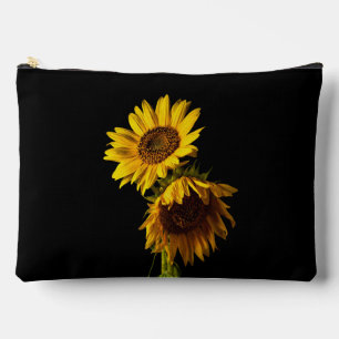 Sunflowers accessory pouch