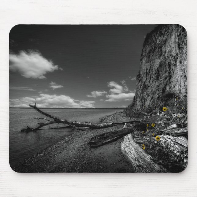 Sunflowers along the Missouri River Mouse Pad (Front)
