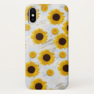 Sunflowers and daisies B Case-Mate iPhone case