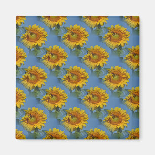 Sunflowers and friends... magnet