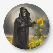 Sunflowers and the Grim Reaper