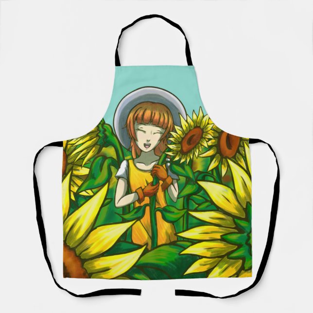 Sunflowers Apron (Front)