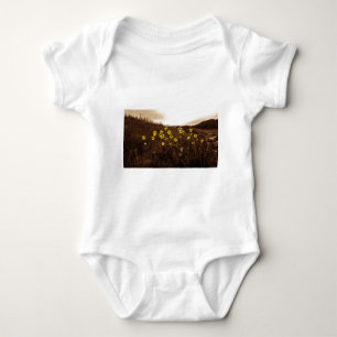 Sunflowers Baby Bodysuit
