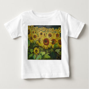 Sunflowers Baby T-Shirt