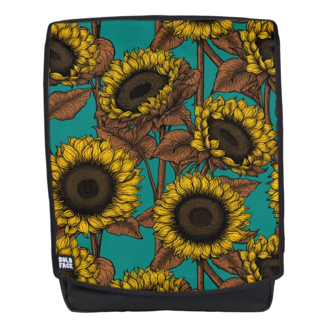 Sunflowers Backpack (Front)