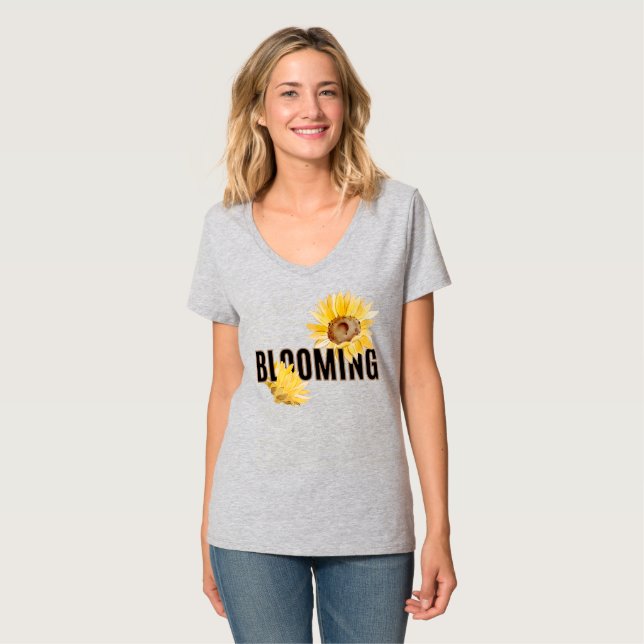 Sunflowers Blooming T-Shirt (Front Full)