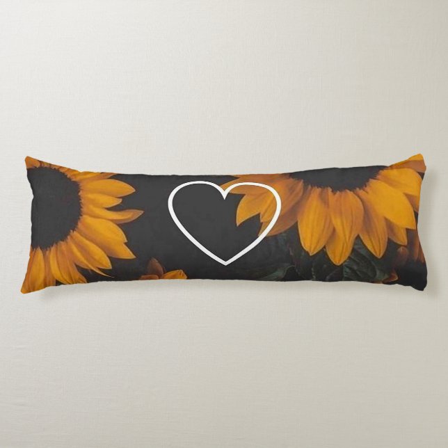 Sunflowers Body Cushion (Front)