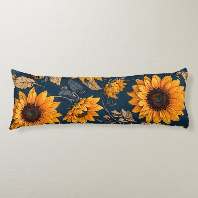 Sunflowers Body Cushion (Front)