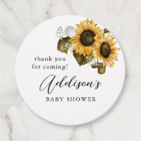 Sunflowers Boho Baby Shower