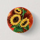 Sunflowers Button - Painting