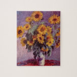Sunflowers by Claude Monet Jigsaw Puzzle<br><div class="desc">Please visit my store for more interesting design and more colour choice.
=> zazzle.com/colorfulworld*</div>