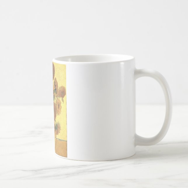 Sunflowers by Van Gogh Coffee Mug (Right)