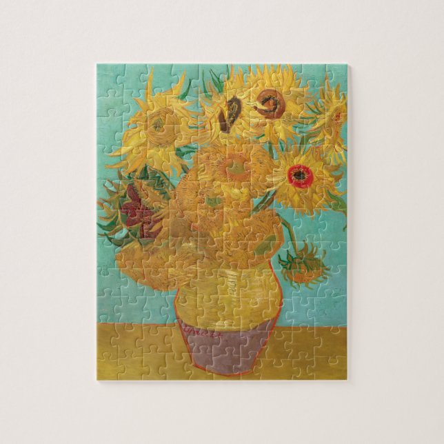 Sunflowers by Vincent Van Gogh Jigsaw Puzzle (Vertical)