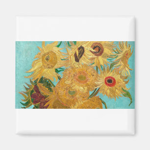Sunflowers by Vincent van Gogh Magnet