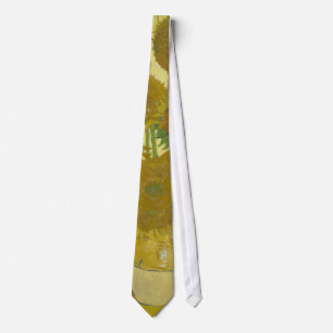Sunflowers By Vincent Van Gogh Tie