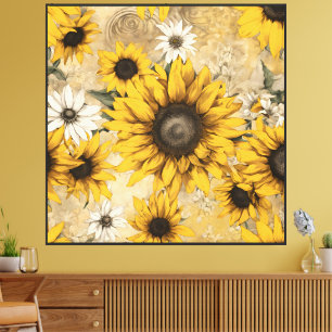 Sunflowers Canvas Print