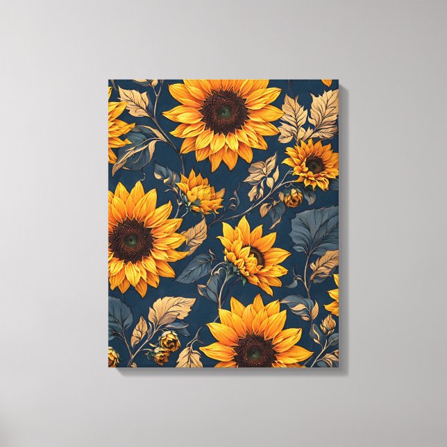 Sunflowers Canvas Print (Front)