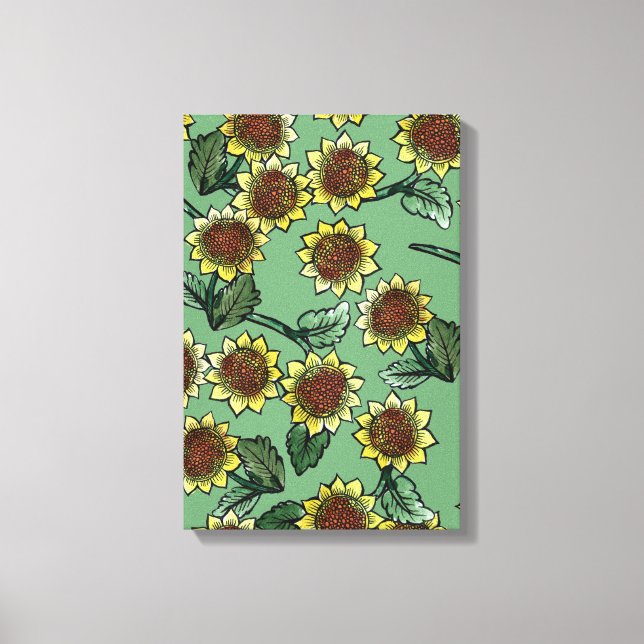 Sunflowers                                         canvas print (Front)