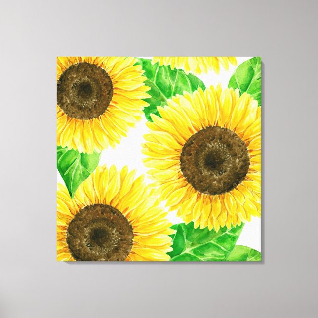 Sunflowers Canvas Print (Front)