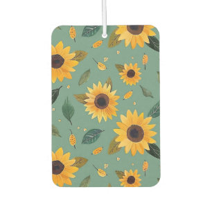 Sunflowers Car Air Freshener