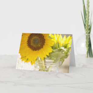 Sunflowers Card