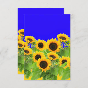 Sunflowers Card