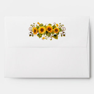 Sunflowers Card Envelope