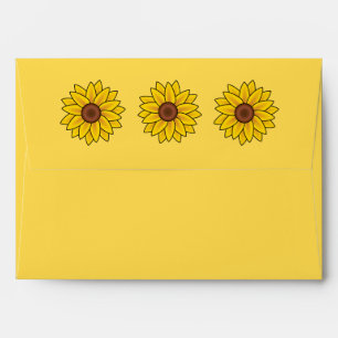 Sunflowers Card Envelope
