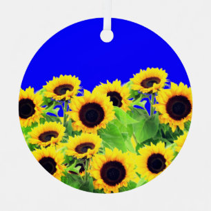 Sunflowers Christmas Ornament