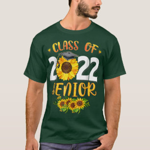 Sunflowers Class Of 2022 Graduate Seniors 22 Colle T-Shirt