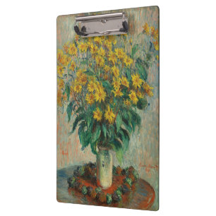 Sunflowers (Claude Monet, 1880) Clipboard