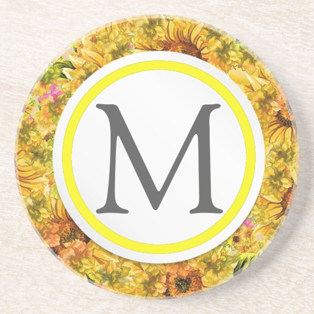 Sunflowers Coaster (Front)