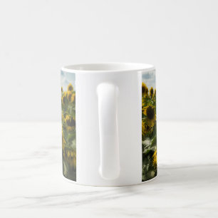 sunflowers coffee mug