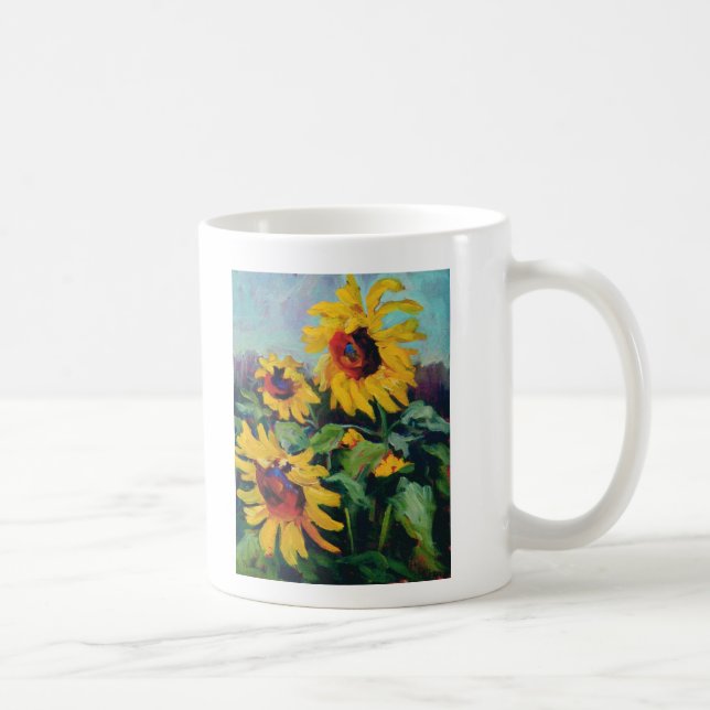 Sunflowers Coffee Mug (Right)