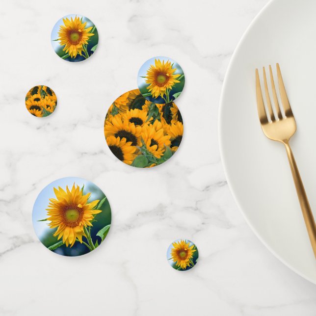 Sunflowers Confetti (Group)