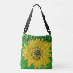 Sunflowers cross body bag