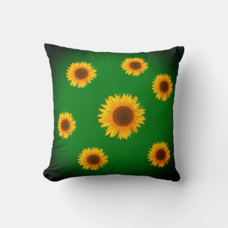 Sunflowers cushion
