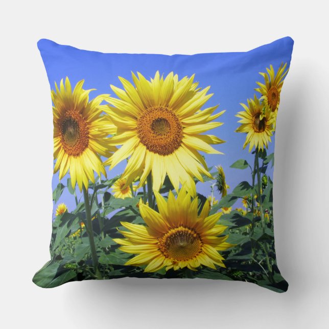 Sunflowers Cushion (Front)