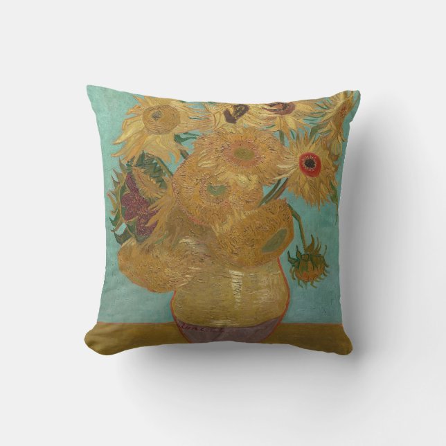 Sunflowers Cushion (Front)