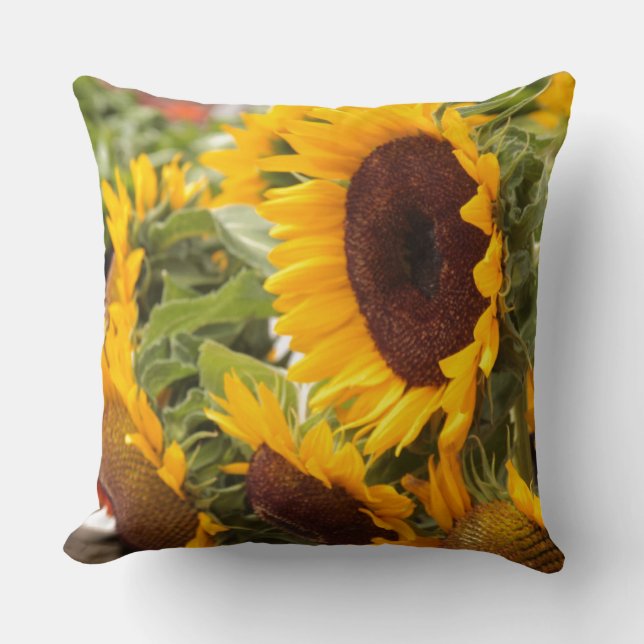Sunflowers! Cushion (Front)