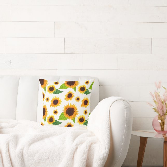 Sunflowers Cushion (Couch)