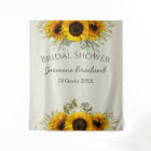 Sunflowers custom bridal shower